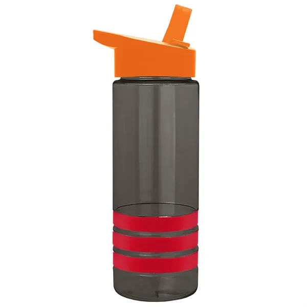Garyline® Sergeant Stripe Tritan® Bottle with Flip-Straw ...... from ASI 40480 Koozie Group