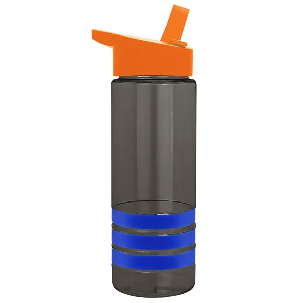 Garyline® Sergeant Stripe Tritan® Bottle with Flip-Straw ...... from ASI 40480 Koozie Group