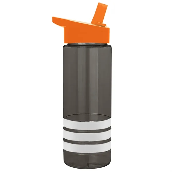 Garyline® Sergeant Stripe Tritan® Bottle with Flip-Straw ...... from ASI 40480 Koozie Group