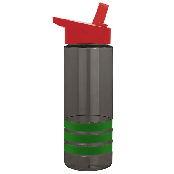 Garyline® Sergeant Stripe Tritan® Bottle with Flip-Straw ...... from ASI 40480 Koozie Group