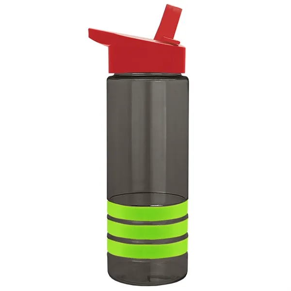 Garyline® Sergeant Stripe Tritan® Bottle with Flip-Straw ...... from ASI 40480 Koozie Group