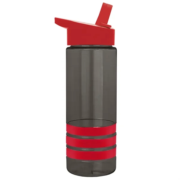 Garyline® Sergeant Stripe Tritan® Bottle with Flip-Straw ...... from ASI 40480 Koozie Group