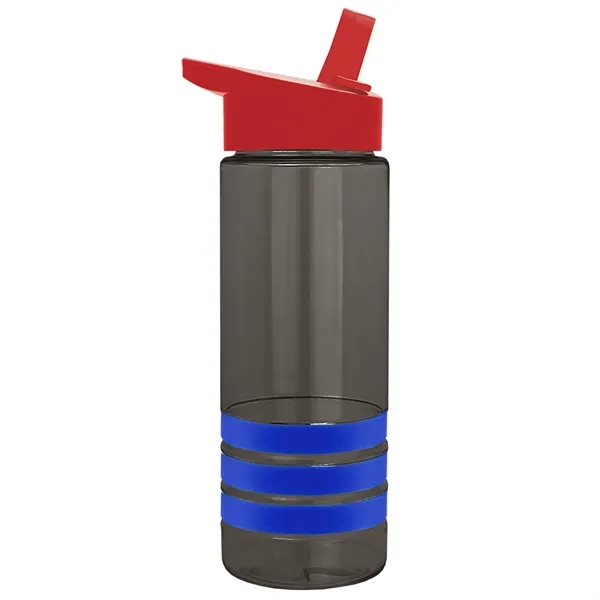 Garyline® Sergeant Stripe Tritan® Bottle with Flip-Straw ...... from ASI 40480 Koozie Group