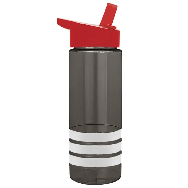 Garyline® Sergeant Stripe Tritan® Bottle with Flip-Straw ...... from ASI 40480 Koozie Group