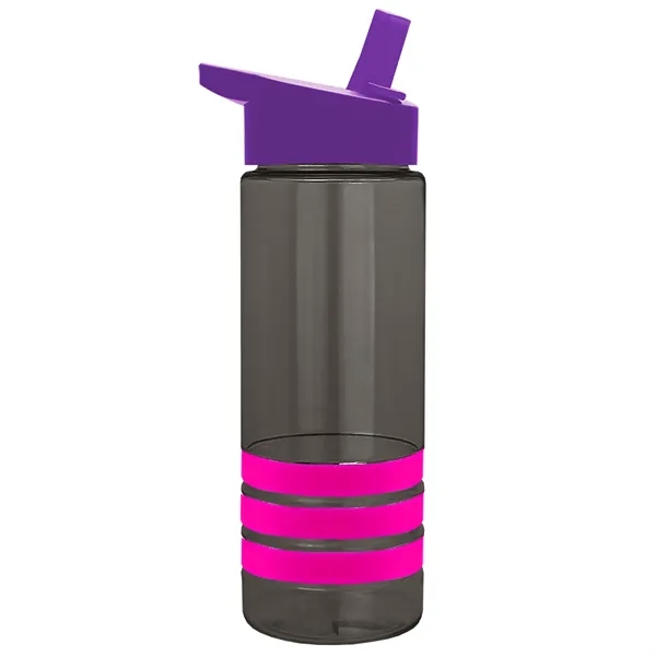 Garyline® Sergeant Stripe Tritan® Bottle with Flip-Straw ...... from ASI 40480 Koozie Group