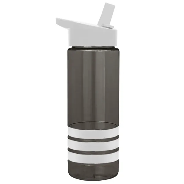 Garyline® Sergeant Stripe Tritan® Bottle with Flip-Straw ...... from ASI 40480 Koozie Group