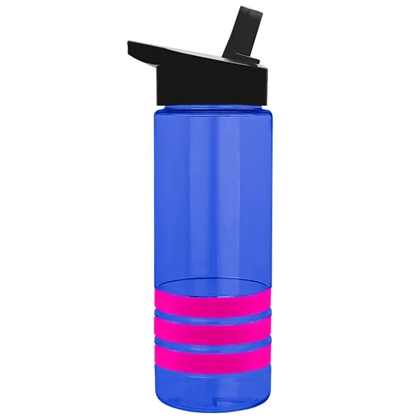 Garyline® Sergeant Stripe Tritan® Bottle with Flip-Straw ...... from ASI 40480 Koozie Group