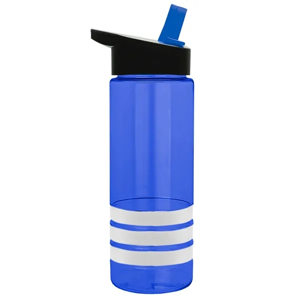 Garyline® Sergeant Stripe Tritan® Bottle with Flip-Straw ...... from ASI 40480 Koozie Group