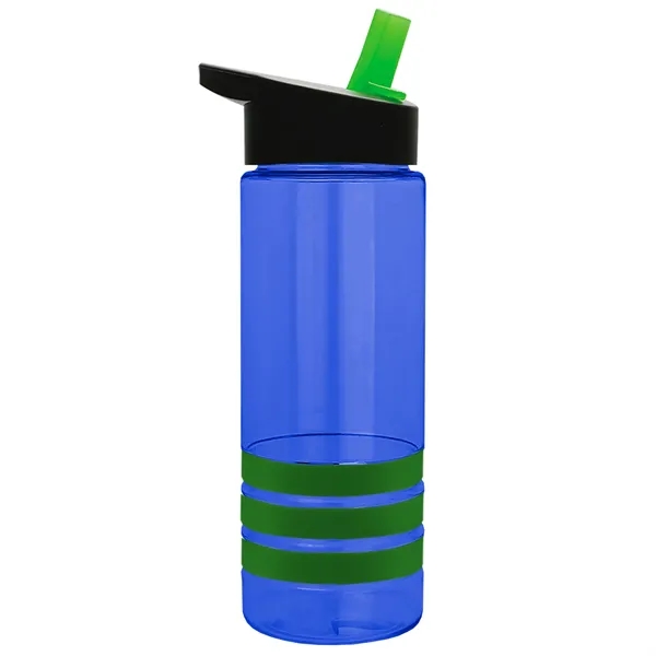 Garyline® Sergeant Stripe Tritan® Bottle with Flip-Straw ...... from ASI 40480 Koozie Group