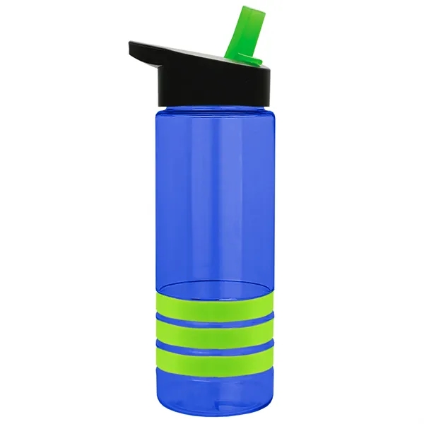 Garyline® Sergeant Stripe Tritan® Bottle with Flip-Straw ...... from ASI 40480 Koozie Group