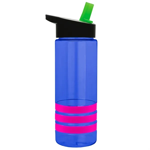 Garyline® Sergeant Stripe Tritan® Bottle with Flip-Straw ...... from ASI 40480 Koozie Group