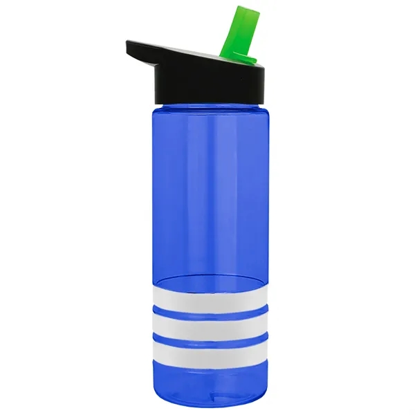 Garyline® Sergeant Stripe Tritan® Bottle with Flip-Straw ...... from ASI 40480 Koozie Group