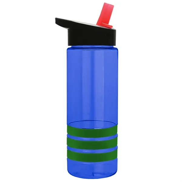 Garyline® Sergeant Stripe Tritan® Bottle with Flip-Straw ...... from ASI 40480 Koozie Group