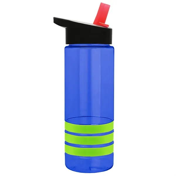 Garyline® Sergeant Stripe Tritan® Bottle with Flip-Straw ...... from ASI 40480 Koozie Group