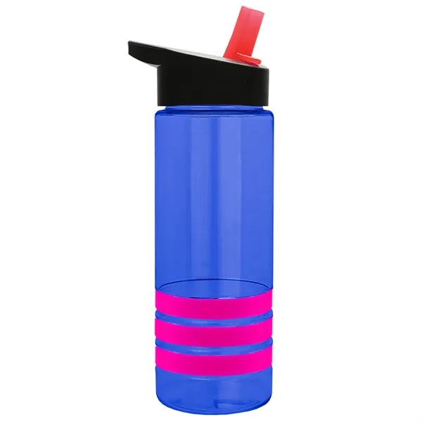 Garyline® Sergeant Stripe Tritan® Bottle with Flip-Straw ...... from ASI 40480 Koozie Group