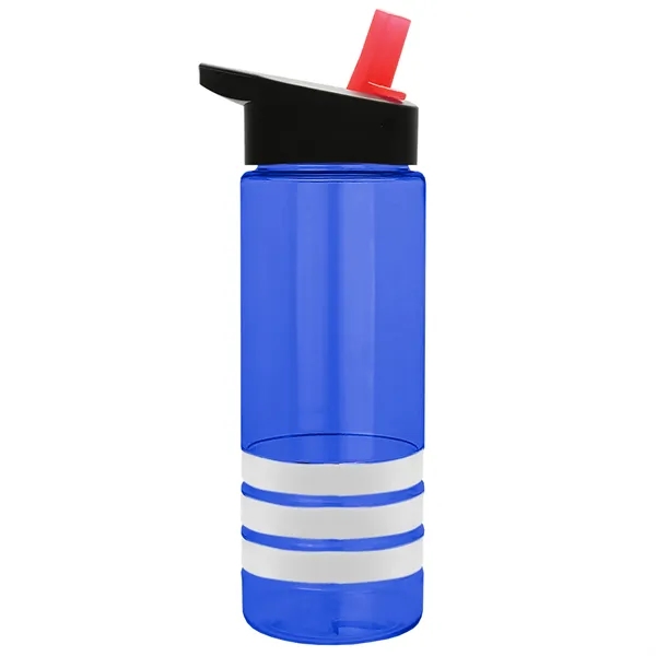 Garyline® Sergeant Stripe Tritan® Bottle with Flip-Straw ...... from ASI 40480 Koozie Group