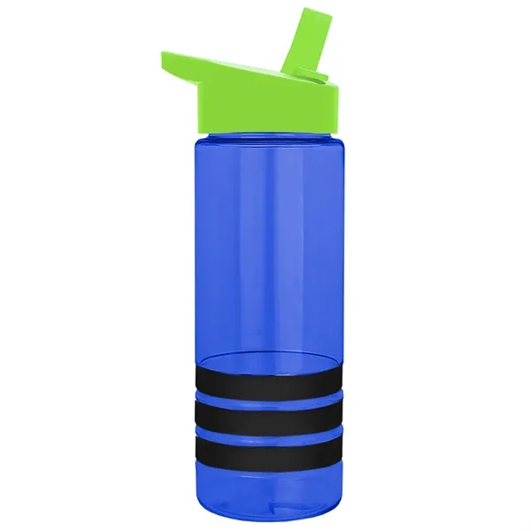 Garyline® Sergeant Stripe Tritan® Bottle with Flip-Straw ...... from ASI 40480 Koozie Group