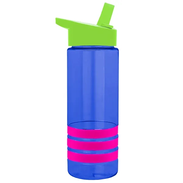 Garyline® Sergeant Stripe Tritan® Bottle with Flip-Straw ...... from ASI 40480 Koozie Group