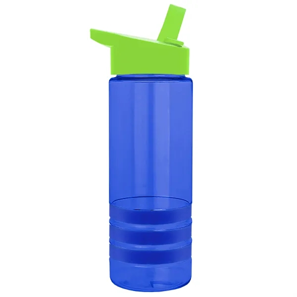 Garyline® Sergeant Stripe Tritan® Bottle with Flip-Straw ...... from ASI 40480 Koozie Group