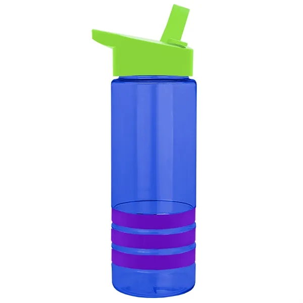 Garyline® Sergeant Stripe Tritan® Bottle with Flip-Straw ...... from ASI 40480 Koozie Group