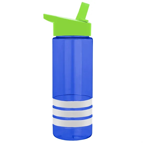 Garyline® Sergeant Stripe Tritan® Bottle with Flip-Straw ...... from ASI 40480 Koozie Group