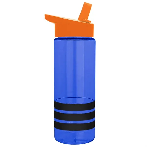 Garyline® Sergeant Stripe Tritan® Bottle with Flip-Straw ...... from ASI 40480 Koozie Group