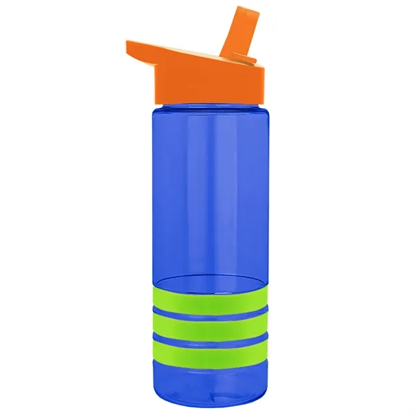 Garyline® Sergeant Stripe Tritan® Bottle with Flip-Straw ...... from ASI 40480 Koozie Group
