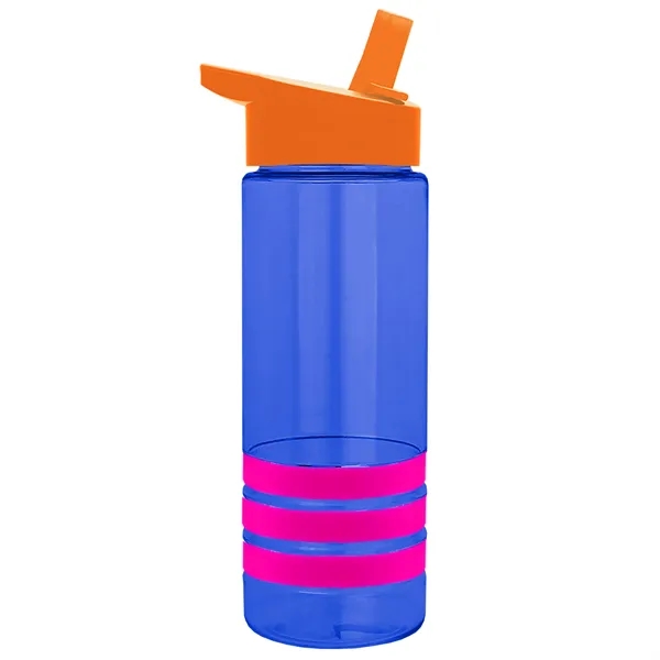 Garyline® Sergeant Stripe Tritan® Bottle with Flip-Straw ...... from ASI 40480 Koozie Group