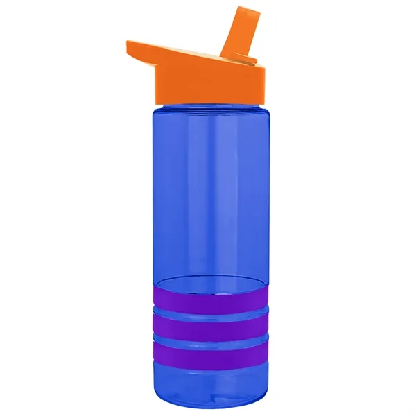 Garyline® Sergeant Stripe Tritan® Bottle with Flip-Straw ...... from ASI 40480 Koozie Group