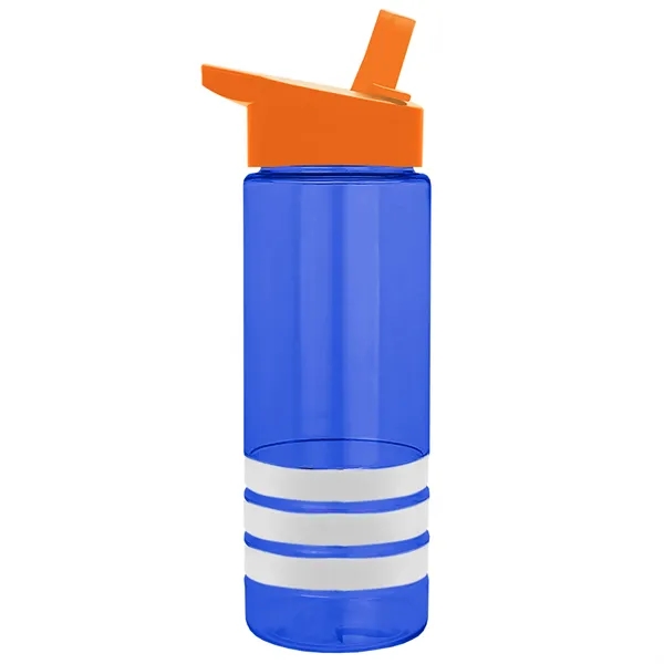 Garyline® Sergeant Stripe Tritan® Bottle with Flip-Straw ...... from ASI 40480 Koozie Group