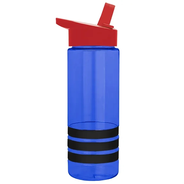 Garyline® Sergeant Stripe Tritan® Bottle with Flip-Straw ...... from ASI 40480 Koozie Group