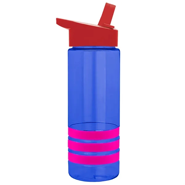 Garyline® Sergeant Stripe Tritan® Bottle with Flip-Straw ...... from ASI 40480 Koozie Group