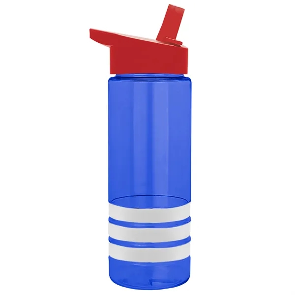 Garyline® Sergeant Stripe Tritan® Bottle with Flip-Straw ...... from ASI 40480 Koozie Group