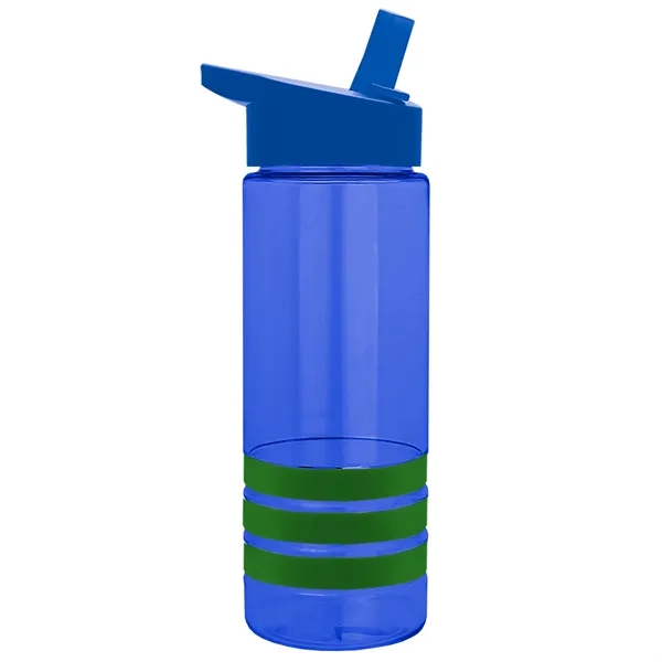Garyline® Sergeant Stripe Tritan® Bottle with Flip-Straw ...... from ASI 40480 Koozie Group
