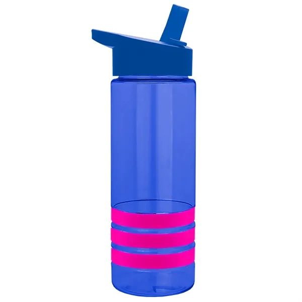 Garyline® Sergeant Stripe Tritan® Bottle with Flip-Straw ...... from ASI 40480 Koozie Group