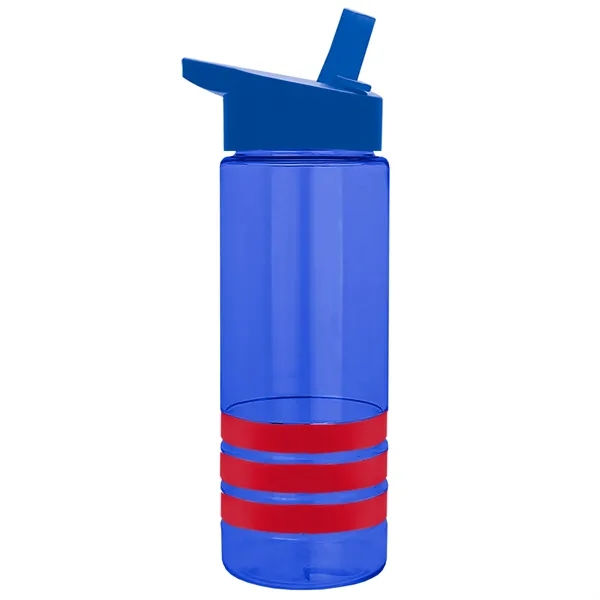 Garyline® Sergeant Stripe Tritan® Bottle with Flip-Straw ...... from ASI 40480 Koozie Group