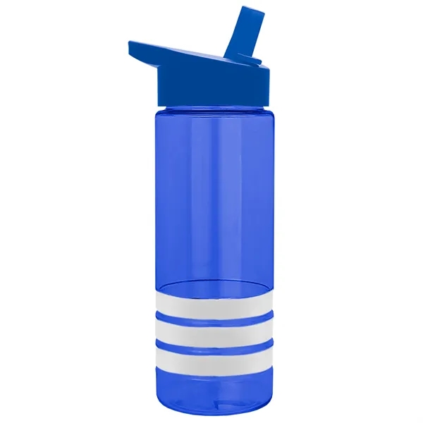 Garyline® Sergeant Stripe Tritan® Bottle with Flip-Straw ...... from ASI 40480 Koozie Group