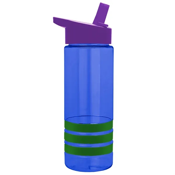 Garyline® Sergeant Stripe Tritan® Bottle with Flip-Straw ...... from ASI 40480 Koozie Group