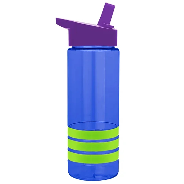 Garyline® Sergeant Stripe Tritan® Bottle with Flip-Straw ...... from ASI 40480 Koozie Group