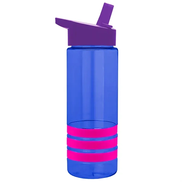 Garyline® Sergeant Stripe Tritan® Bottle with Flip-Straw ...... from ASI 40480 Koozie Group