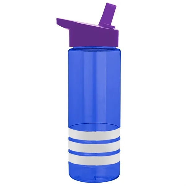Garyline® Sergeant Stripe Tritan® Bottle with Flip-Straw ...... from ASI 40480 Koozie Group