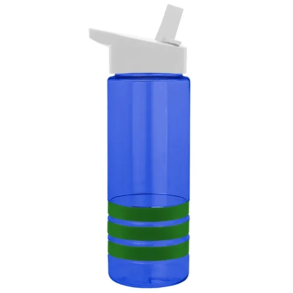 Garyline® Sergeant Stripe Tritan® Bottle with Flip-Straw ...... from ASI 40480 Koozie Group