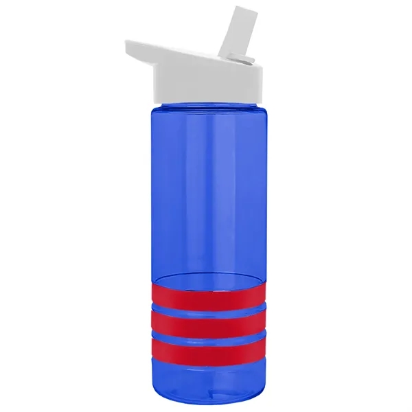 Garyline® Sergeant Stripe Tritan® Bottle with Flip-Straw ...... from ASI 40480 Koozie Group