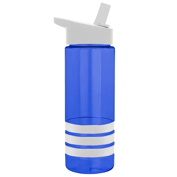 Garyline® Sergeant Stripe Tritan® Bottle with Flip-Straw ...... from ASI 40480 Koozie Group