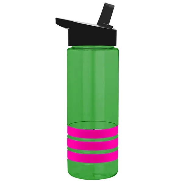 Garyline® Sergeant Stripe Tritan® Bottle with Flip-Straw ...... from ASI 40480 Koozie Group