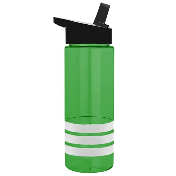 Garyline® Sergeant Stripe Tritan® Bottle with Flip-Straw ...... from ASI 40480 Koozie Group