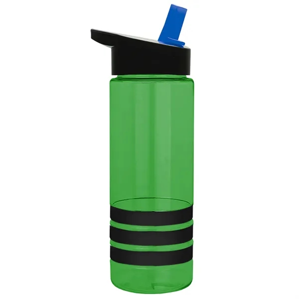 Garyline® Sergeant Stripe Tritan® Bottle with Flip-Straw ...... from ASI 40480 Koozie Group