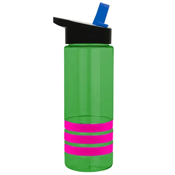 Garyline® Sergeant Stripe Tritan® Bottle with Flip-Straw ...... from ASI 40480 Koozie Group