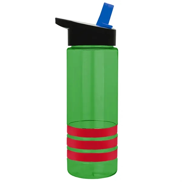 Garyline® Sergeant Stripe Tritan® Bottle with Flip-Straw ...... from ASI 40480 Koozie Group