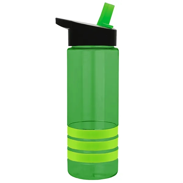 Garyline® Sergeant Stripe Tritan® Bottle with Flip-Straw ...... from ASI 40480 Koozie Group